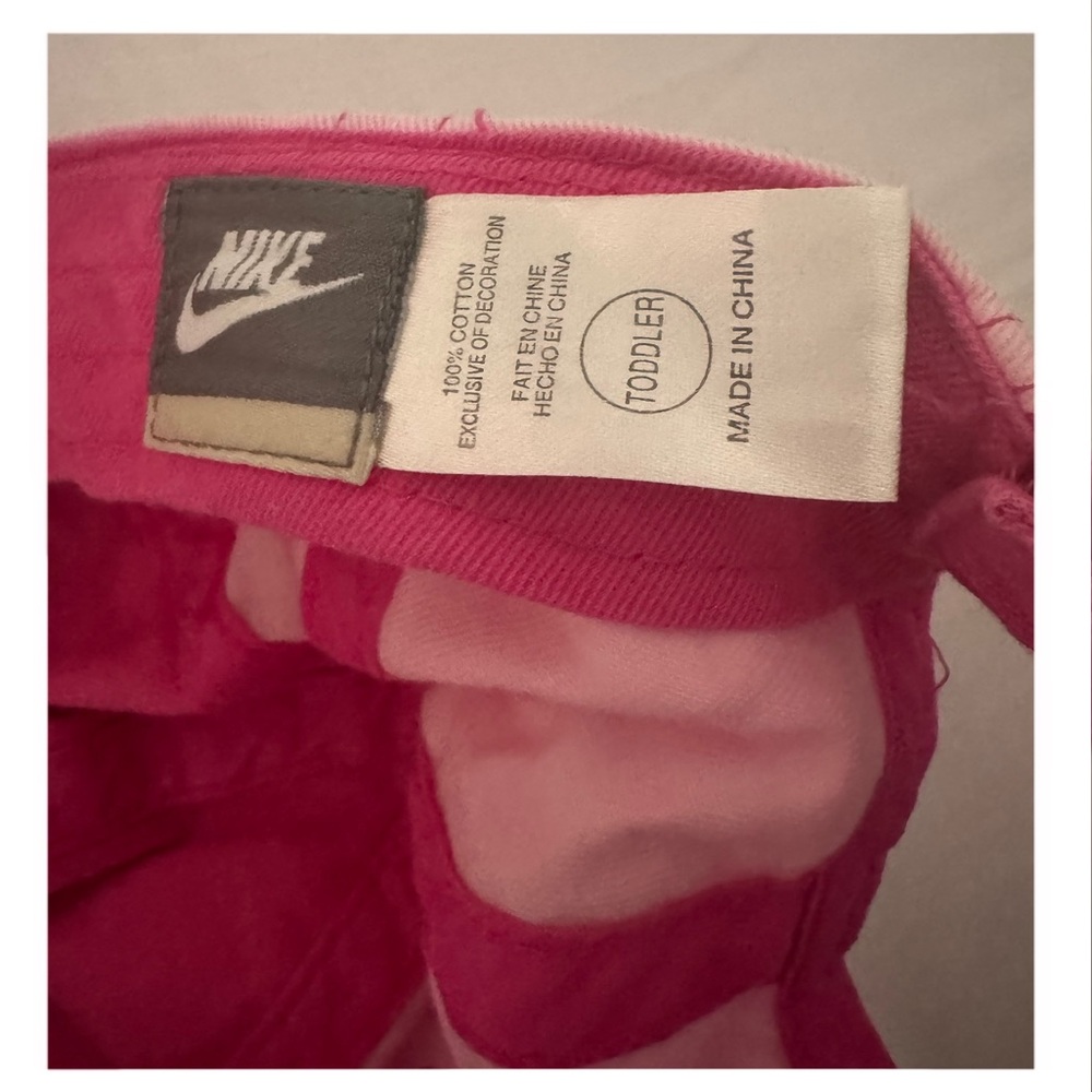 Nike Kids Girls Pink Cap - Picture 4 of 4